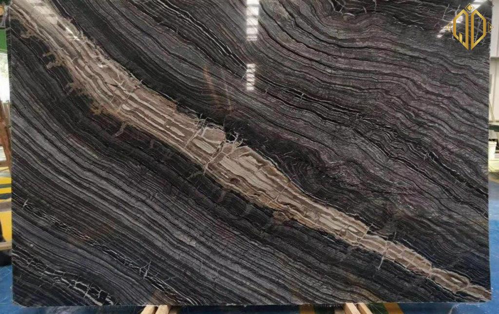 black tree marble