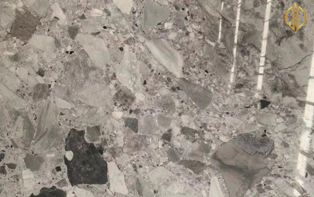 fossil grey marble
