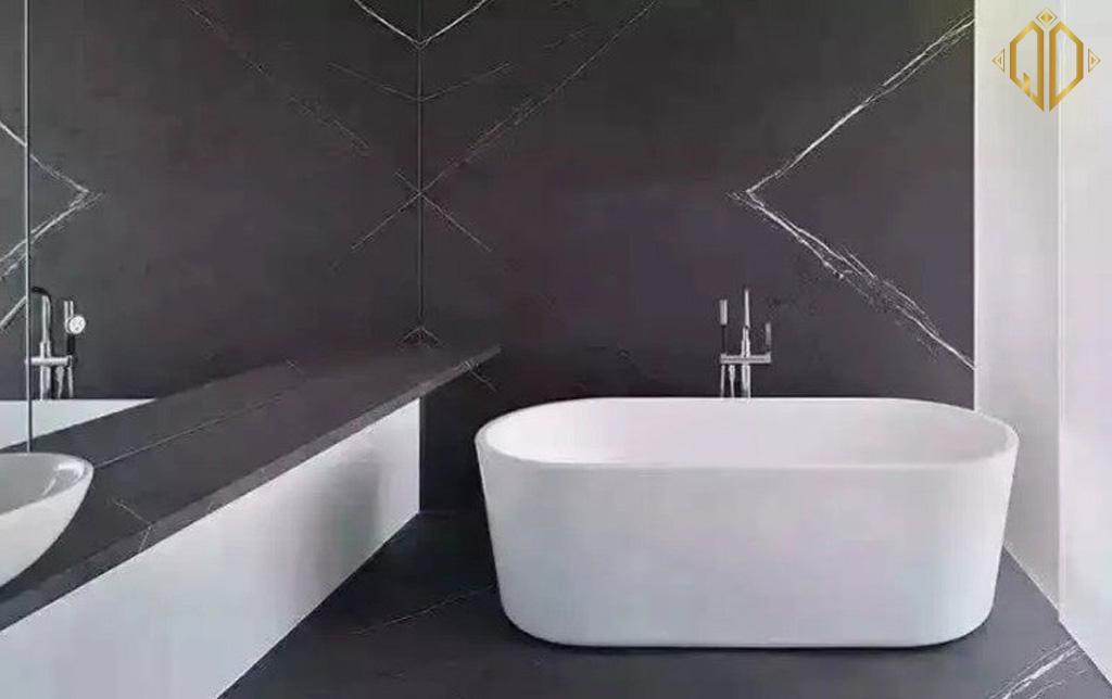pietra grey marble op lat nha tam