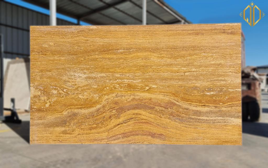 yellow travertine tai kho quangdieu stone